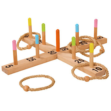 Eichhorn Outdoor Wooden Ring Throwing Game