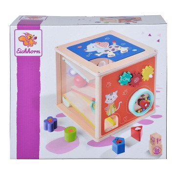 Eichhorn Wooden Activity Box with Shapes