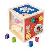 Eichhorn Wooden Activity Box with Shapes