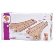 Eichhorn Eisenbahnschienen Wechselschienen, 2 Stk.