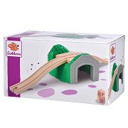 Eichhorn Eisenbahnschienen mit Tunnel, 5-tlg.