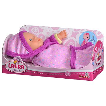 Baby doll Laura Lovely with blanket