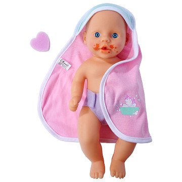 New Born Baby Bath Doll Needs a Bath