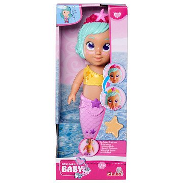 New Born Baby Mermaid Bath Doll