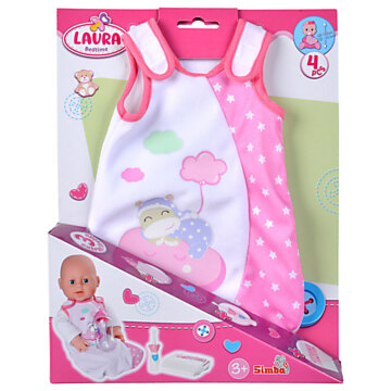 Laura Baby Doll Sleeping Set and Accessories