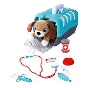 Veterinarian Playset with Cuddle Dog