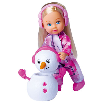 Evi Love Mini Doll With Snowman