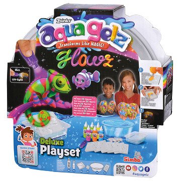 Aqua Gelz Deluxe Glow in the Dark Playset