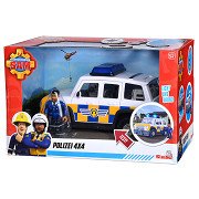 Fireman Sam Police Car with Figure