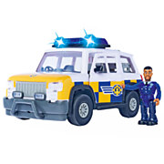 Fireman Sam Police car with toy figure