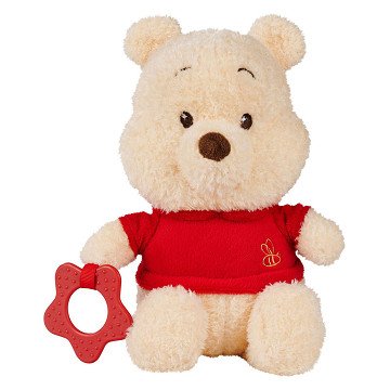 Disney Winnie the Pooh Plush Toy with Teething Ring - 25cm