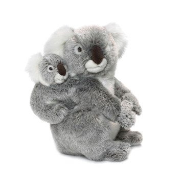 WWF Plush - Koala with Baby, 28cm
