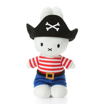 Miffy Pirate Soft Toy, 24cm