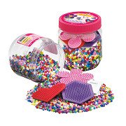 Hama Iron-on Bead Set in Pot, 4000 pcs.