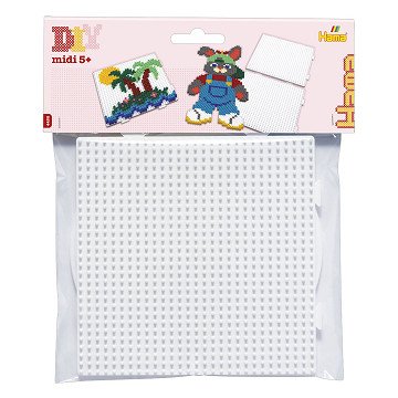 Hama Connecting Plates - Square Large, 2 pcs.