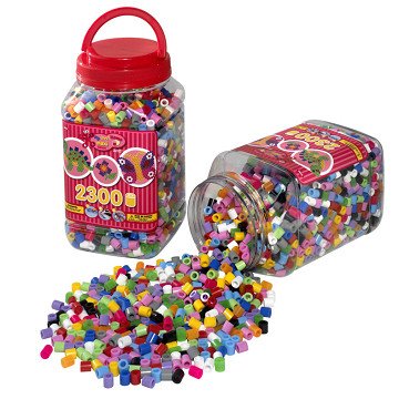 Hama Strijkkralen Maxi in Pot, 2300st.