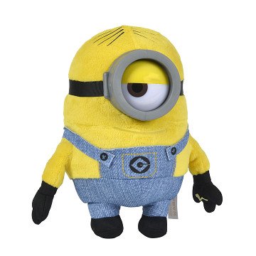 Minions Knuffel - Stuart met Geluid, 22cm