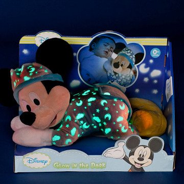 Mickey Mouse Knuffel Glow in the Dark