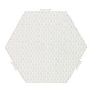 Hama Midi Ironing Bead Board - Hexagon