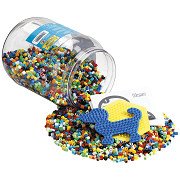 Hama Iron-on Bead Set in Pot, 7000 pcs.