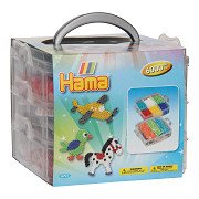 Hama Ironing Bead Set in Sorting Bin, 6000 pcs.