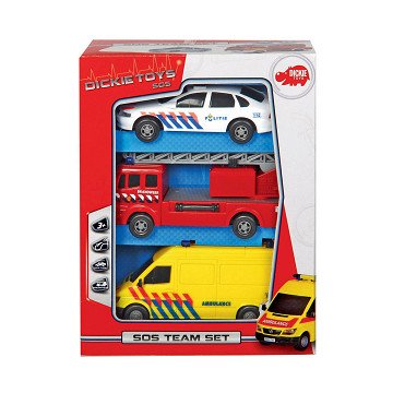 Dickie Emergency Services Vehicles, 3 pcs.