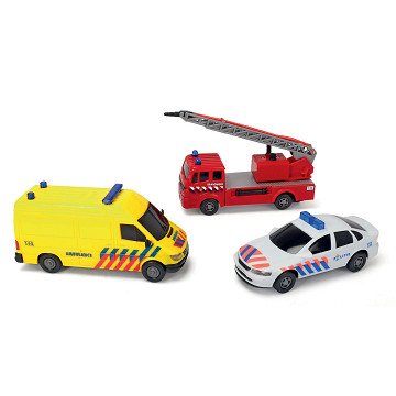 Dickie Emergency Services Vehicles, 3 pcs.
