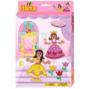 Hama Iron-on Bead Set Princess, 2000 pcs.