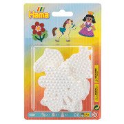 Hama Bügelperlen Steckplatten – Pony, Blume, Prinzessin