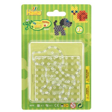 Hama Bügelperlen Steckplatten Maxi – Quadrat & Hund