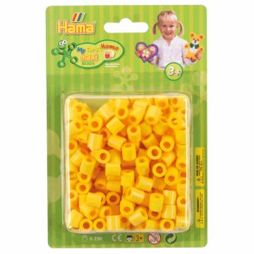 Hama Iron-On Beads Maxi - Yellow, 250 pcs.