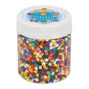 Hama Iron-on Beads in Jar - Mix Standard (00), 3000 pcs.