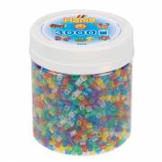 Hama Iron-on Beads in Jar - Glitter Mix (54), 3000 pcs.