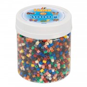 Hama Iron-on Beads in Jar - Color Mix (67), 3000 pcs.