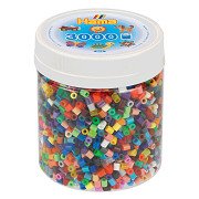 Hama Iron-on Beads in Jar - Color Mix (68), 3000 pcs.