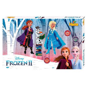 Hama Ironing Bead Set - Disney Frozen II, 6000 pcs.