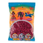 Hama Iron-on Beads - Plum (201-82), 3000 pcs.