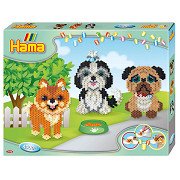 Hama Bügelperlenset Set - Hunde, 4000-tlg.