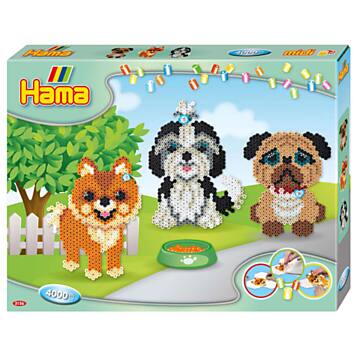Hama Iron-on Bead Set - Dogs, 4000 pcs.