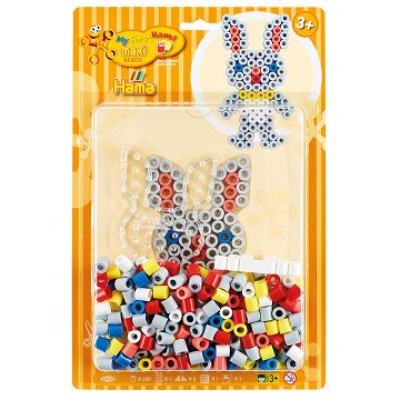 Hama Bügelperlenset Maxi - Hase, 250-tlg.