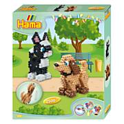 Hama Iron-on Bead Set - Cat and Dog, 2500 pcs.