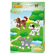 Hama Ironing Bead Set - Dogs and Cats, 2000 pcs.