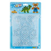 Hama Iron-on Bead Boards Maxi - Dino and Teddy Bear