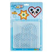 Hama Maxi Iron-on Bead Plates Heart and Star