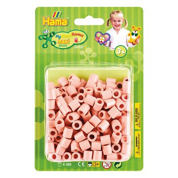 Hama Fuse Beads Maxi - Matte Pink, 250pcs.