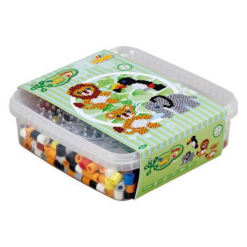 Hama Fuse Bead Set Maxi - Wild Animals, 600 pcs.