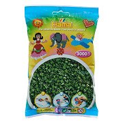Hama Midi Ironing Beads - Forest Green, 3000 pcs.