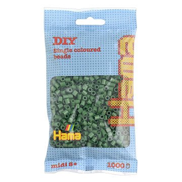 Hama Iron-on Beads - Forest Green, 1000 pcs.