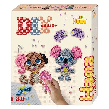 Hama Ironing Bead Set Gift Box - Pet Salon, 2500pcs.