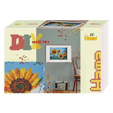 Hama DIY Art Sunflowers (10,000 pcs.)